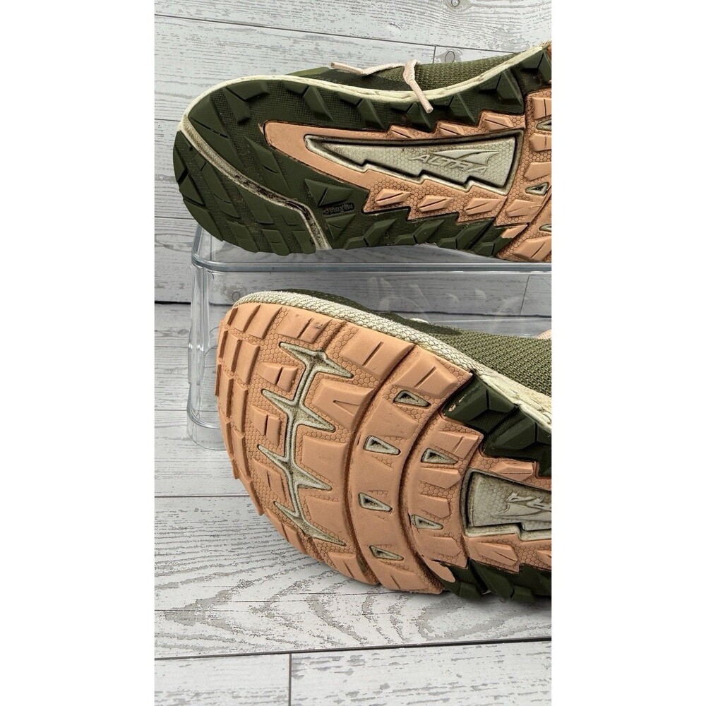 Altra Timp 4 Trail Running Shoes Womens Size 9 olive green EGO Max MaxTrac #456 - Picture 6 of 7